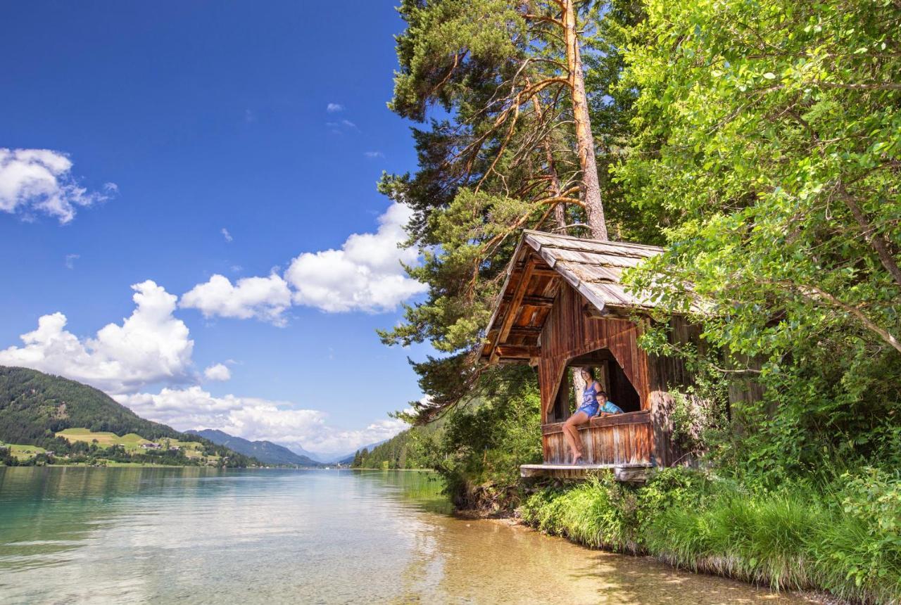 Appartements Herwig Schwarzenbacher Weissensee Exteriör bild