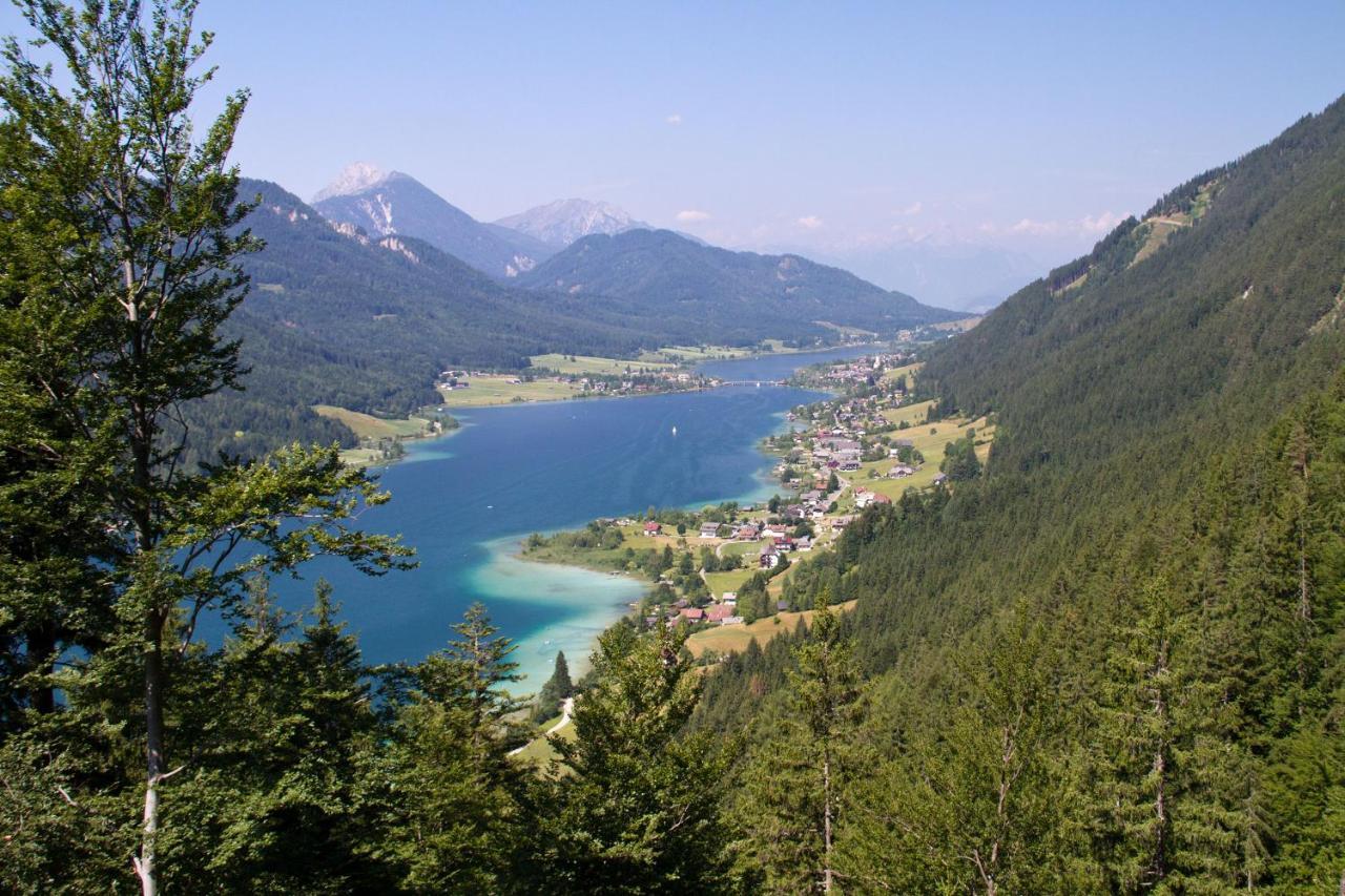 Appartements Herwig Schwarzenbacher Weissensee Exteriör bild