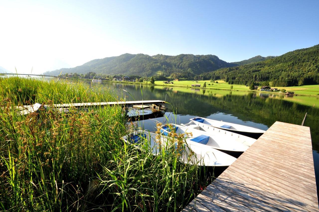 Appartements Herwig Schwarzenbacher Weissensee Exteriör bild