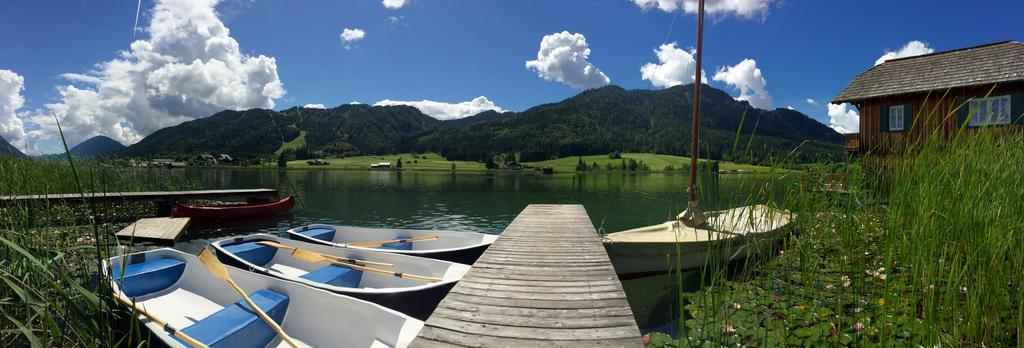 Appartements Herwig Schwarzenbacher Weissensee Exteriör bild